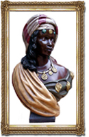 buste de femme orientaliste